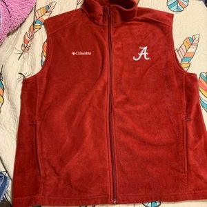 Columbia “University of Alabama” fleece vest